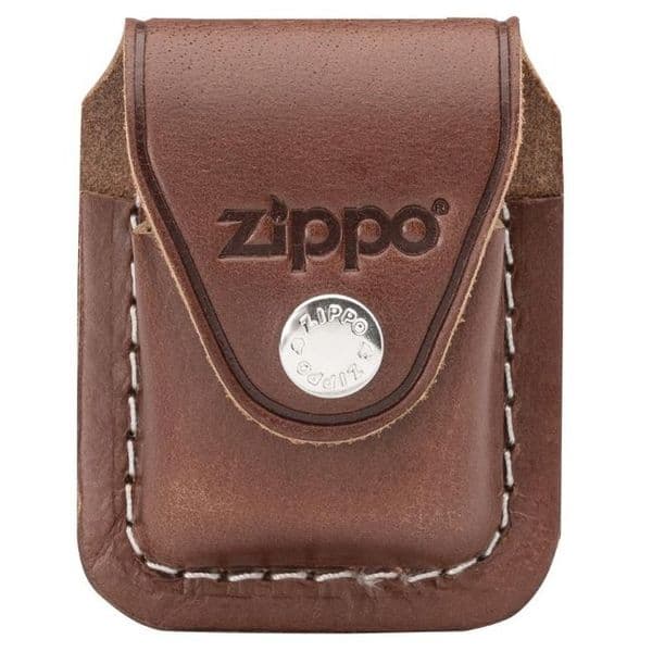 Zippo Classic Leather Lighter Pouch - Brown