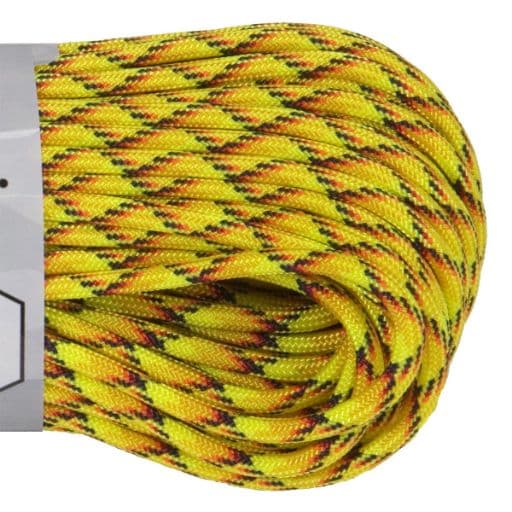 Corda Paracord Riflettente GLOGLOW 100m – 9 Trefoli, 4mm, Resistente, Per Sopravvivenza E Outdoor – Marrone