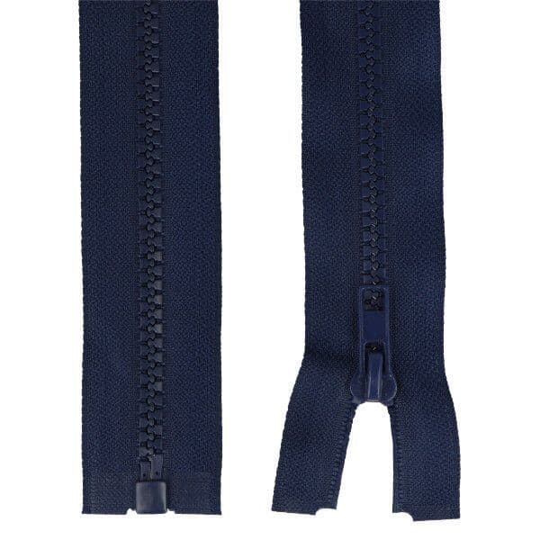 NAVY 330 SIZE 5 CHUNKY ZIP - Standard Puller