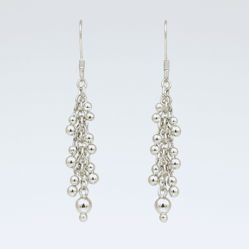 925 Sterling Silver Multi Chandelier Drop/Hook Earrings