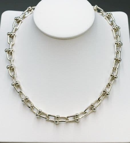 Experience Elegance & Sophistication With Our Exquisite Solid  925 Sterling Silver  Necklace.