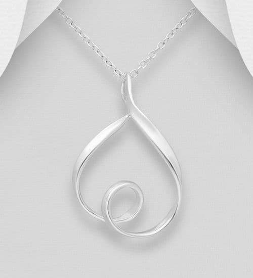 Plain Silver  Pendants