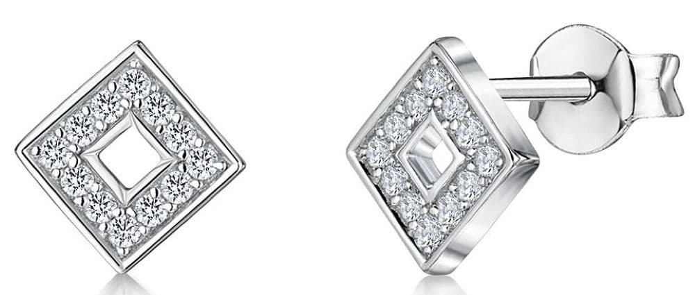 Simulated Diamond Earrings