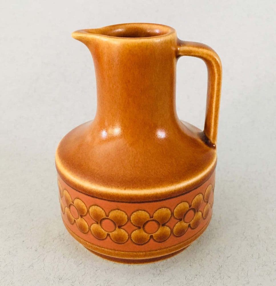 Hornsea Pottery Saffron Useful Jug Jar 1970s