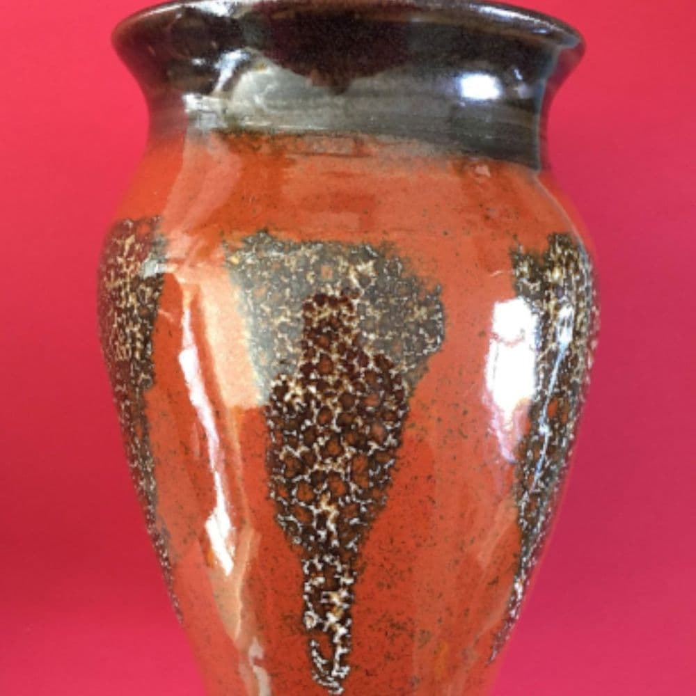 Pebmarsh Essex Studio Pottery Vase