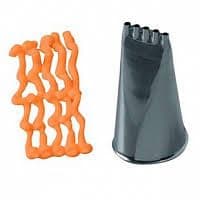 BX0134 Martellato Stainless Steel Piping Nozzle