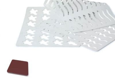 Chasil24 Silicone Chablon Mat Martellato