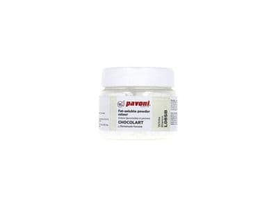 Chocolart Pavoni Fat Soluble Coloured Powder White