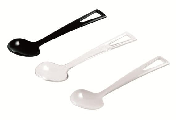 FW Martellato Disposable Plastic Spoons