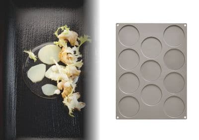 GG004 - Disco Picollo Pavoni Italia Gourmand Silicone Mould