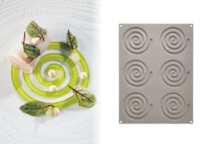 GG005 - Spirale Pavoni Italia Gourmand Silicone Mould