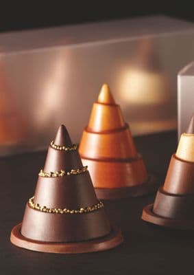 KT60 KIT ALBERELLI Pavoni Italia Thermoformed Christmas Tree Chocolate Mould