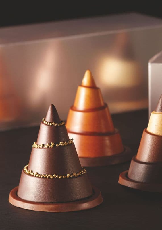 KT60 KIT ALBERELLI Pavoni Italia Thermoformed Christmas Tree Chocolate Mould
