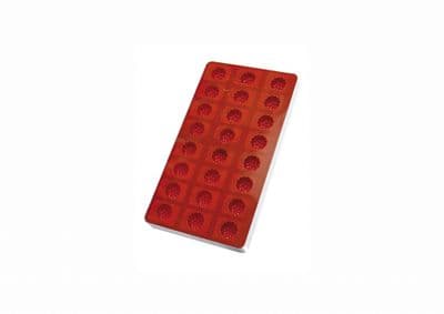 Orange SG06 Martellato Berry Silicone Jelly Mould