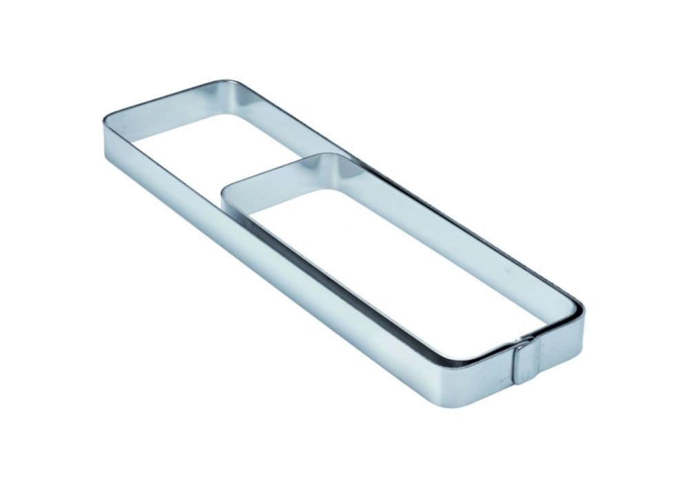 Rectangular Stainless Steel Bands Rounded Corners Pavoni