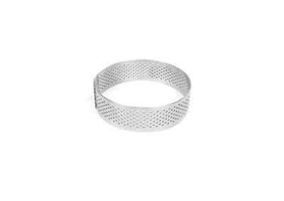 Round XF7020 Microperforated Pavoni Stainless Steel Band Progetto Crostate Gianluca Fusto