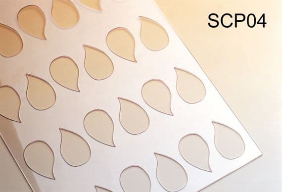 SCSP04 Chocolate Stencil Mat Martellato
