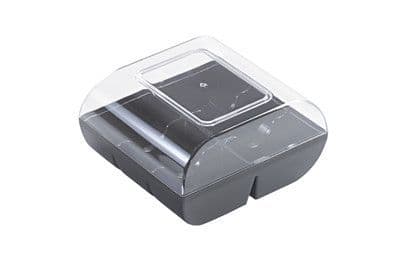 Silikomart Macado 6  Plastic Packaging For x6 Macarons - Lid & Base