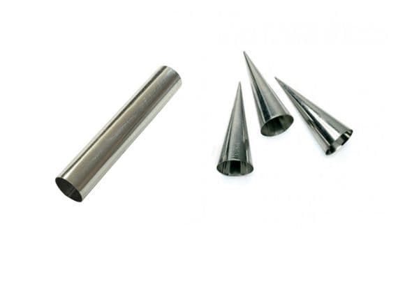 Stainless Steel Moulds for Cannoli - Pavoni