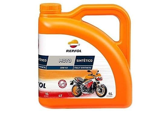 Aceite 4L Repsol moto scooter 4T Sintético (10w40)