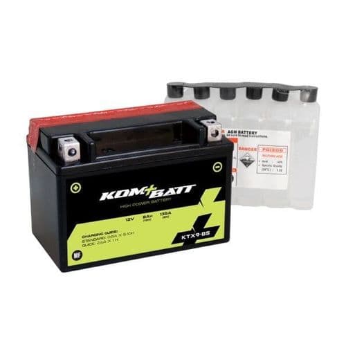 Batería YTX9-BS 12V 8AH