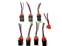 Conector enchufe eléctrico 4 cables para relé arranque honda