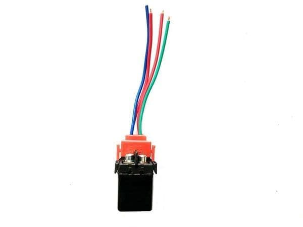 Conector enchufe eléctrico 4 cables para relé arranque honda