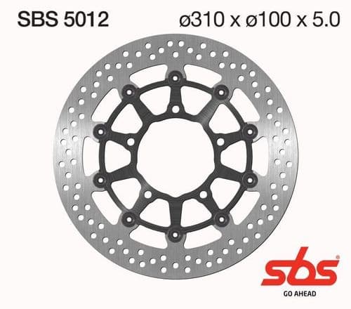 Disco de freno Suzuki GSX R 600 750 1000 (2006-2008)