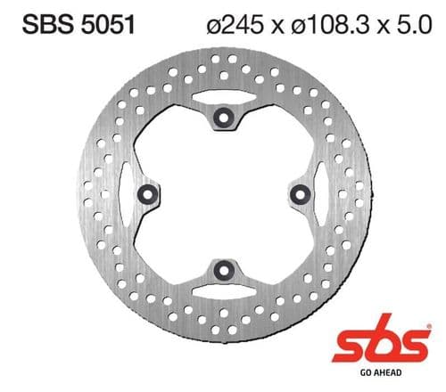 Disco Freno SBS 5051