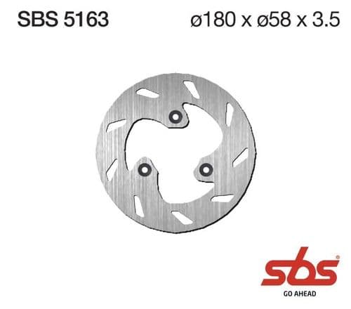 Disco Freno SBS 5163