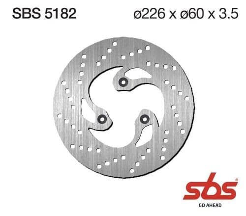 Disco Freno SBS 5182