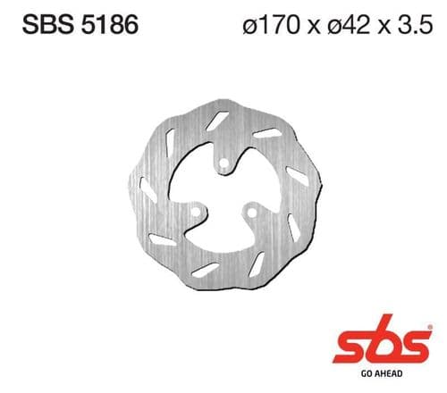 Disco Freno SBS 5186