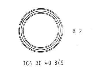 juego retenes horquilla Suzuki burgman 125