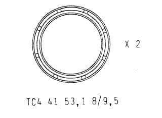 juego retenes horquilla suzuky burgman 400 (ref:72.58)