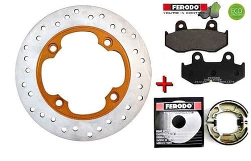 Kit completo frenado Honda Sh 125 150, Dylan, Passion, Nes