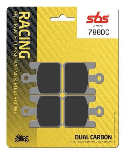 Pastillas de freno Del. Dual Carbon Kawasaki Zx6-Rr 3