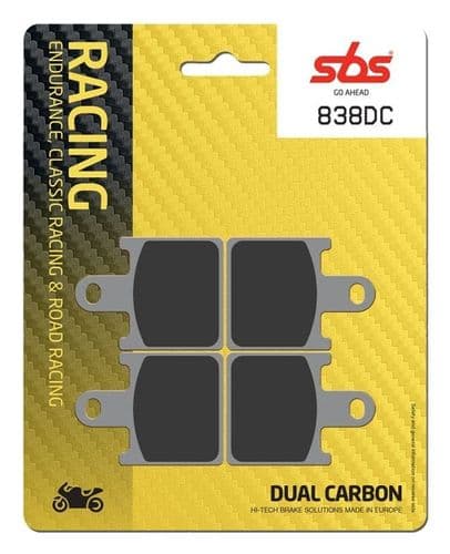 Pastillas de freno Delantera Dual Carbon Zx6-R