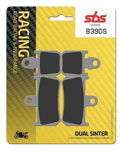 Pastillas de freno delantera Dual Sinter Yamaha YZF 1000 R1