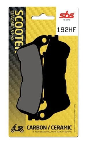 Pastillas de freno SBS compuesto cerámico