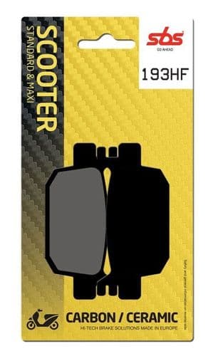 Pastillas de freno SBS compuesto cerámico Honda Forza 250, NSS 250