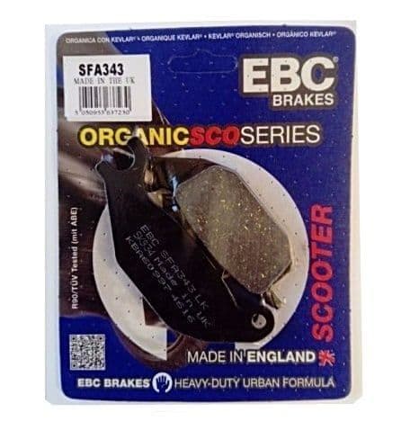 Pastillas freno traseras Honda CBR125R 04-10 / Varadero 125 01-13 (SFA343)