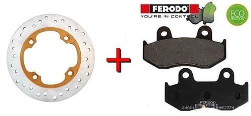 Pastillas freno y disco Honda Sh 125 150 Dylan Passion Arroba