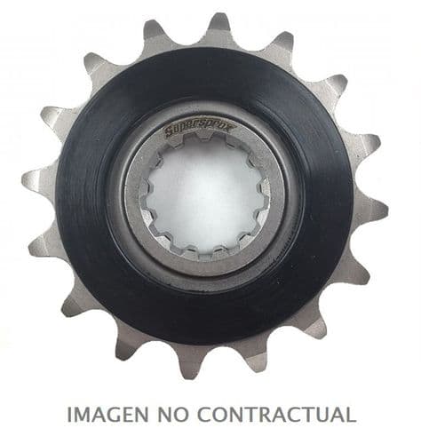 PIÑÓN CON GOMA SUPERSPROX KAWASAKI-YAMAHA 520 X 15