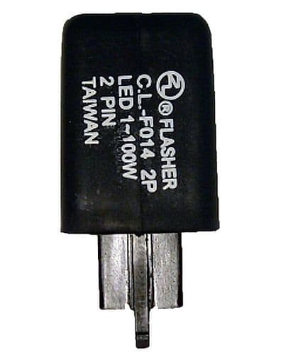 Relé de Intermitencia Electrónico 12V / 1-100W / 2 Terminales