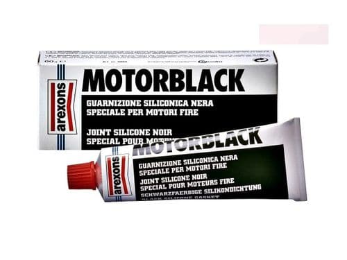 Silicona sellador formador juntas Negra 60gr