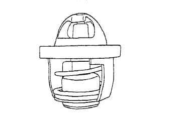 Termostato para Aprilia Piaggio Peugeot Honda Derbi Gilera 125 200 250 300 a 72ºC