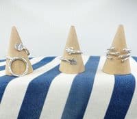 Adjustable Heart Ring