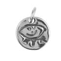 Artwork Charm And Smooth Bangle