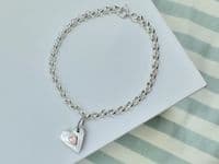 Ashes Heart Bracelet