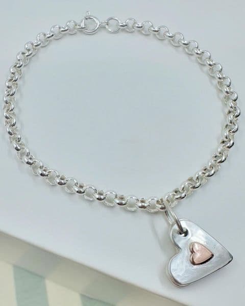 Ashes Heart Bracelet
